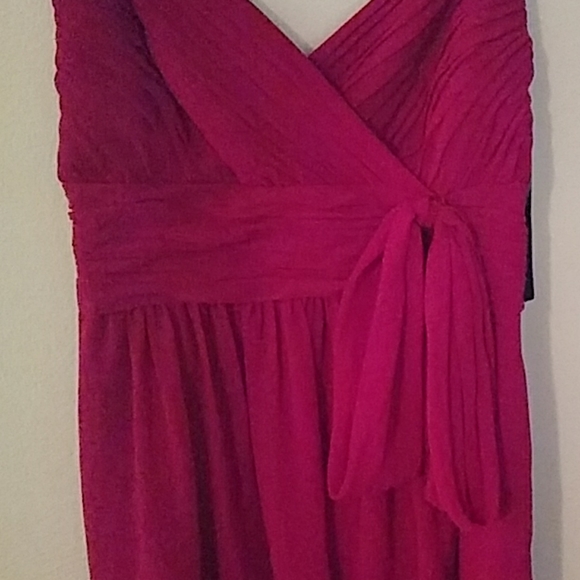 Ralph Lauren Pink Chiffon Dress - Picture 3 of 5